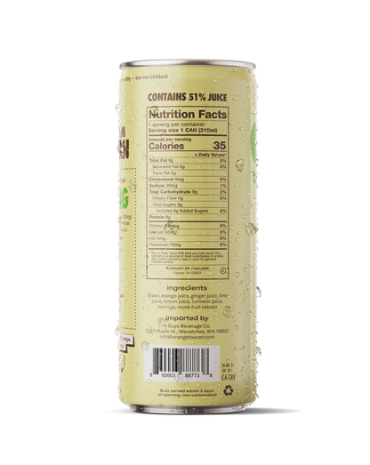 LEMON, LIME & MANGO (12 cans)